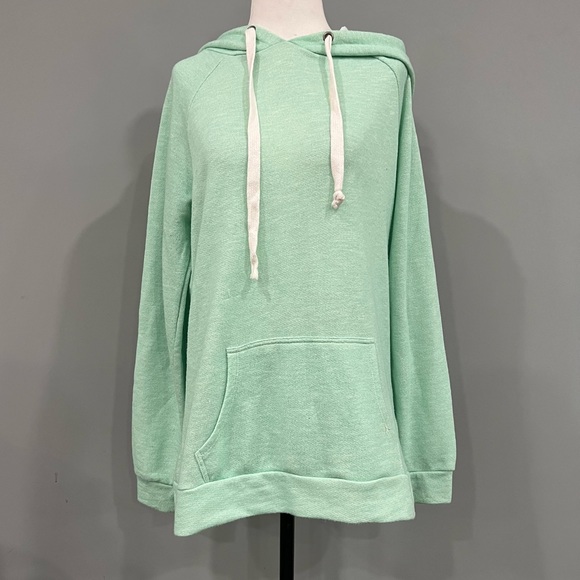 LCW Casual Mint Green Hooded Sweater - Picture 2 of 13